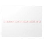 periodictablewriter  Notepads