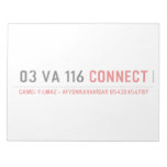 03 VA 116  Notepads