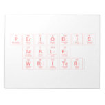 Periodic
 Table
 Writer  Notepads