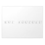 Mrs Blevens  Notepads