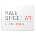 Kale Street  Notepads