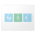 Agua  Notepads