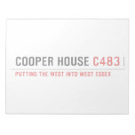 Cooper house  Notepads