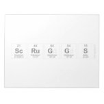 SCRUGGS  Notepads