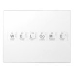 Welcome  Notepads