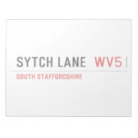 sytch lane   Notepads