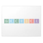 Homework  Notepads
