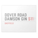 Dover Road  Damson Gin  Notepads