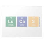 LUCAS  Notepads