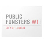 public funsters  Notepads