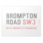 BROMPTON ROAD  Notepads