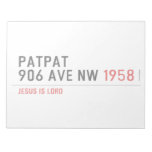 Patpat 906 ave nw  Notepads