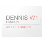 DENNIS  Notepads