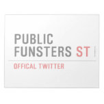 public funsters  Notepads