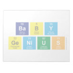 baby
 genius  Notepads