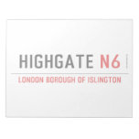 Highgate  Notepads