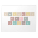 Periodic
 Table
 Writer  Notepads