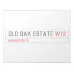 Old Oak Estate  Notepads