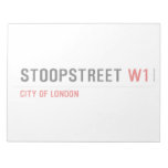Stoopstreet  Notepads