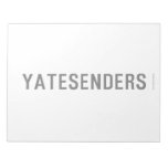 YATESENDERS  Notepads