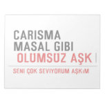 CaRiSMa  MaSaL GiBi   Notepads