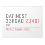Dafinest 23road  Notepads