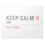 KEEP CALM  Notepads