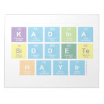 Kadina 
 Siddete
 Hayir  Notepads