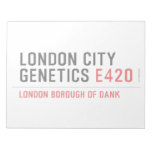 LONDON city genetics  Notepads