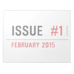 Issue   Notepads
