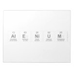Alenium  Notepads