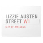 Lizzie Austen Street  Notepads