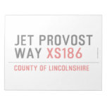 Jet Provost Way  Notepads