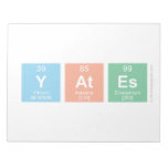 Yates  Notepads