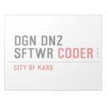DGN DNZ SFTWR  Notepads