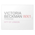 Victoria  Beckman  Notepads