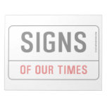 signs  Notepads