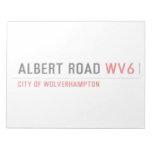 Albert Road  Notepads