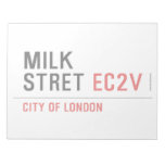 Milk  Stret  Notepads