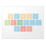 happy
 Birthday
 Mari  Notepads