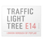 traffic light tree  Notepads
