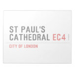 ST PAUL'S CATHEDRAL  Notepads