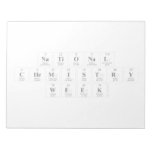 National 
 Chemistry 
 Week  Notepads