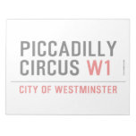 piccadilly circus  Notepads