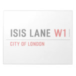 Isis Lane  Notepads