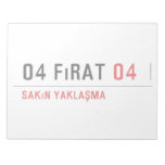 04 fırat  Notepads