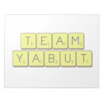 Team
 Yabut  Notepads