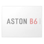 Aston  Notepads