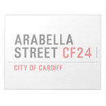 Arabella Street  Notepads