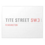 Tite Street  Notepads